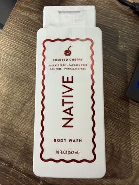 Native Limited Edition Frosted Cherry Body Wash 18 fl Oz